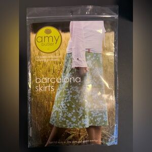 Amy Butler A-Line Skirt BARCELONA PATTERN NEW